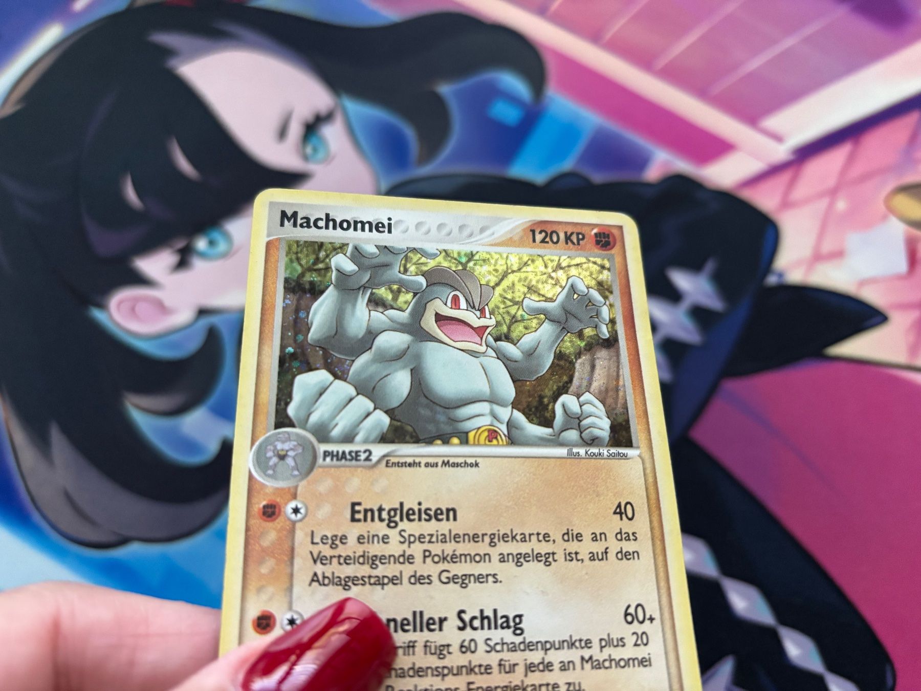 Pokémon Carte collezionabili: 2006 POKEMON Machomei Holo EX Legend Maker 9 – Usato da Wilen (Sarnen) venduto da Seeungeheuer 1