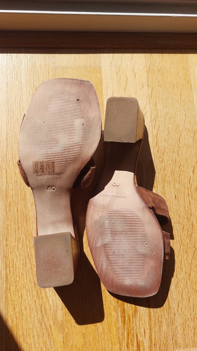 Damenschuhe: wunderschöne Leder Sandalen – Neu und originalverpackt aus Basel von Sil_Yes 1