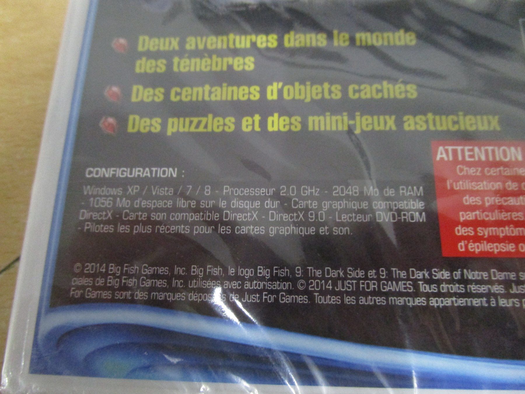 Spiele: 9: Les Tenebres + de Notre Dame PC Neuware – Neu und originalverpackt aus Goldau von agestuffer 2
