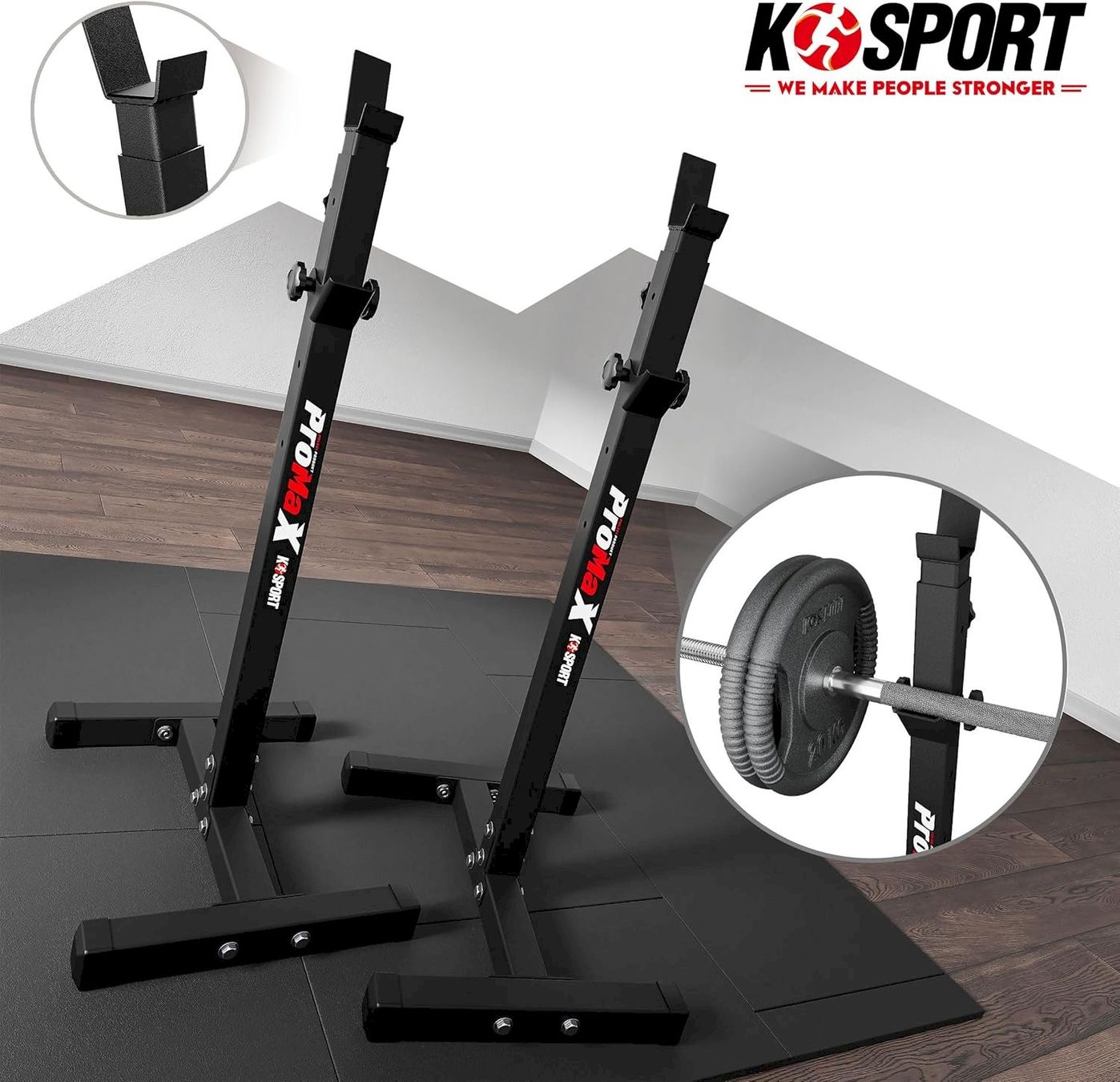 Manubri & Pesi: K-Sport KSH012 Langhantel Hantelablage – Nuovo e nell'imballaggio originale da Bottighofen venduto da zaap 5