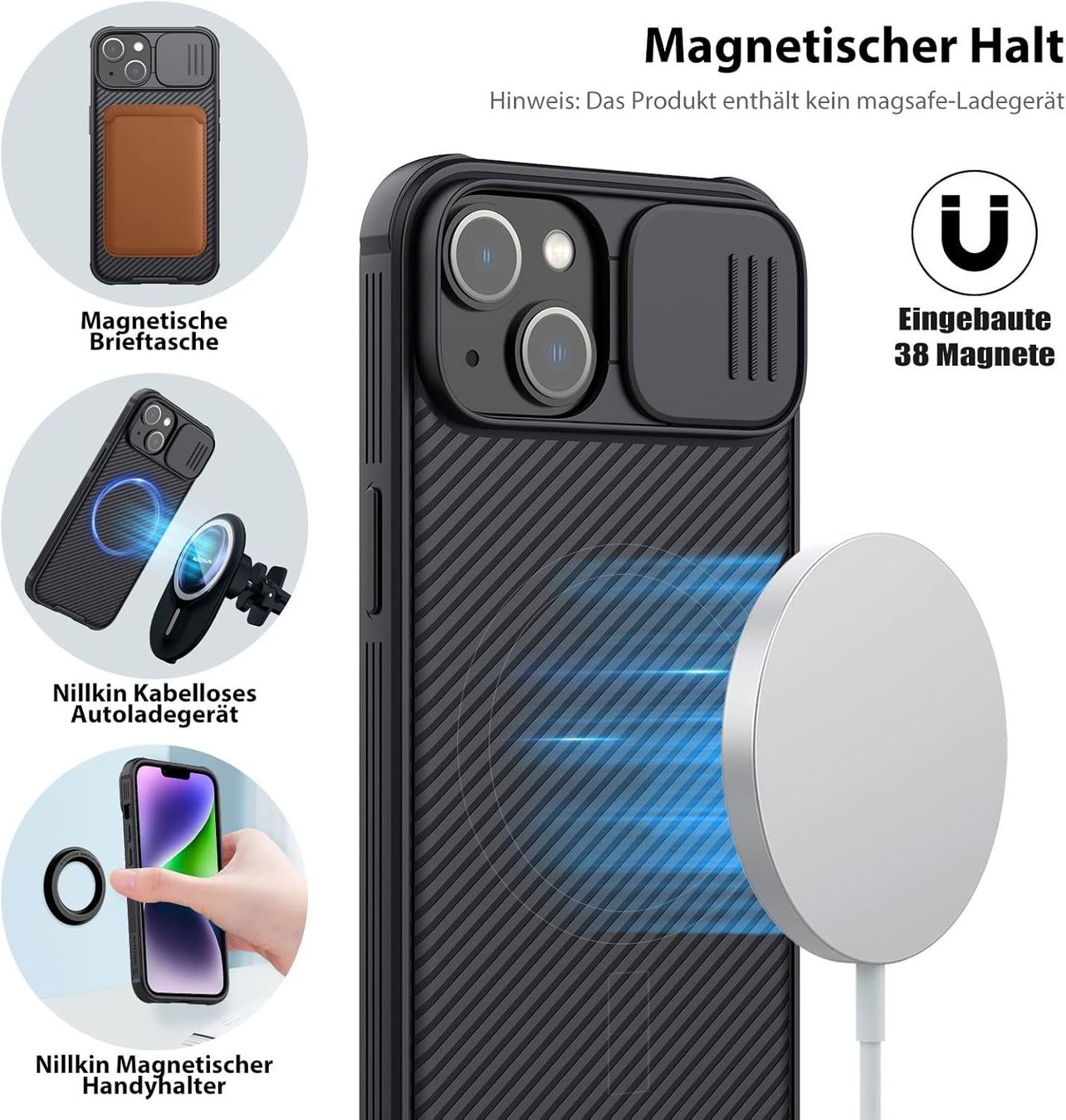 Covers & Schutzfolien: iPhone 14 Plus Hülle MagSafe CamShield Kamera Schutz – Neu und originalverpackt aus Suhr von TradeMasters 2