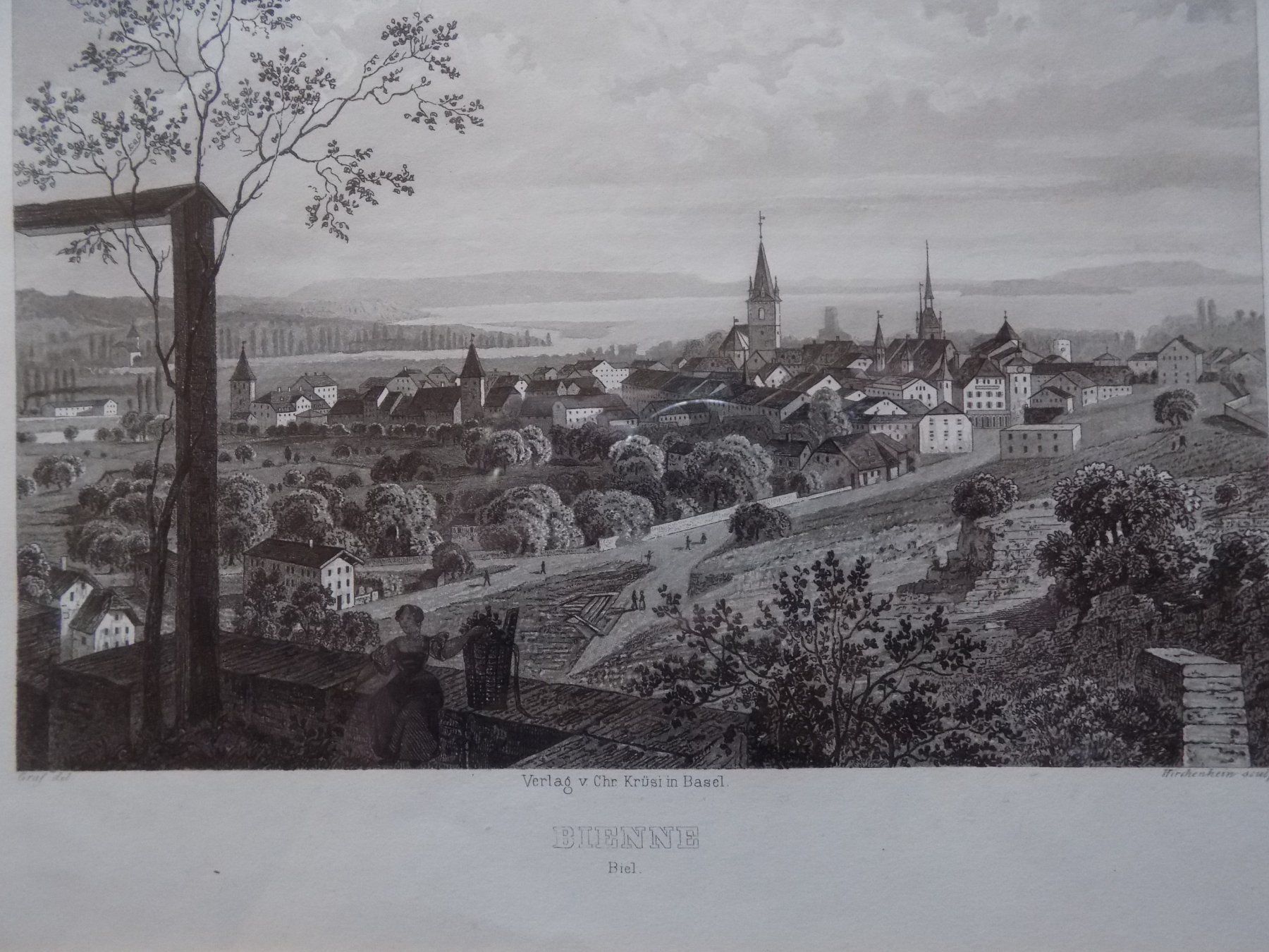 Stiche: Bienne Biel Goldrahmen – Gebraucht aus Risch von Rischli15 3