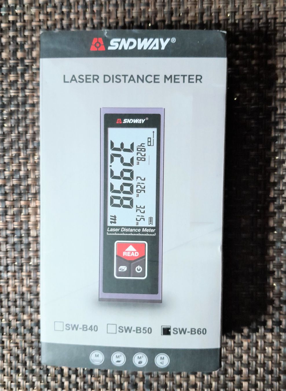 Parkside Misurare: Multifunktions-Laser-Entfernungsmesser / LCD 60m – Nuovo e nell'imballaggio originale da Bad Ragaz venduto da ejukova 5