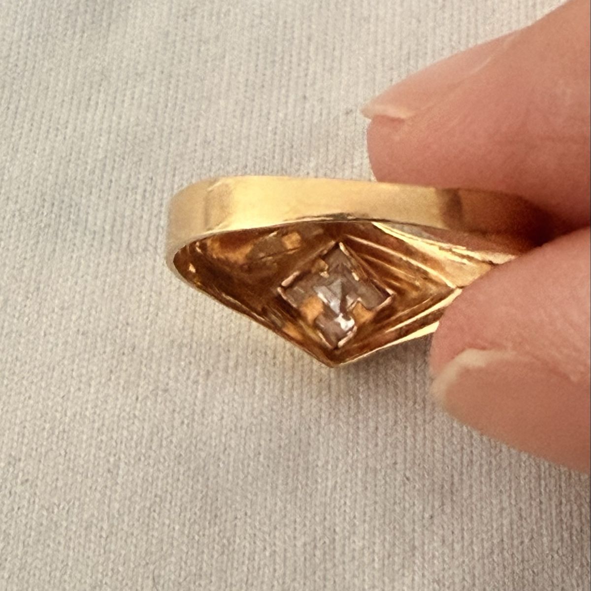 Bagues: Bague en or 18K - Zircon – D'occasion à Marly par Nor_al3 3