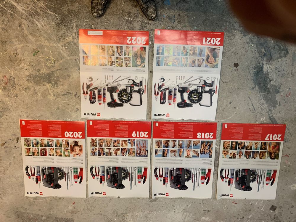 Collection calendriers würth 2017-2022 | Kaufen auf Ricardo