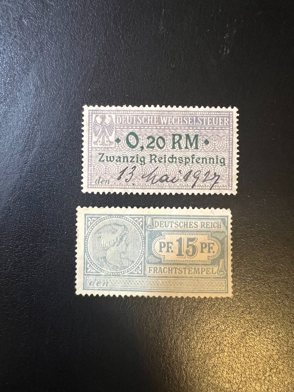 Tutti i francobolli: 2 Timbres Reich 1920+ oblitérés – Usato da Lausanne venduto da ffhoud
