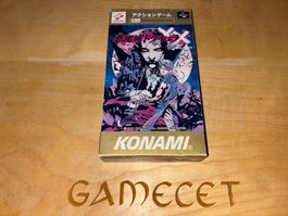 Dracula XX Castlevania Vampire Kiss Super Nintendo Famicom J