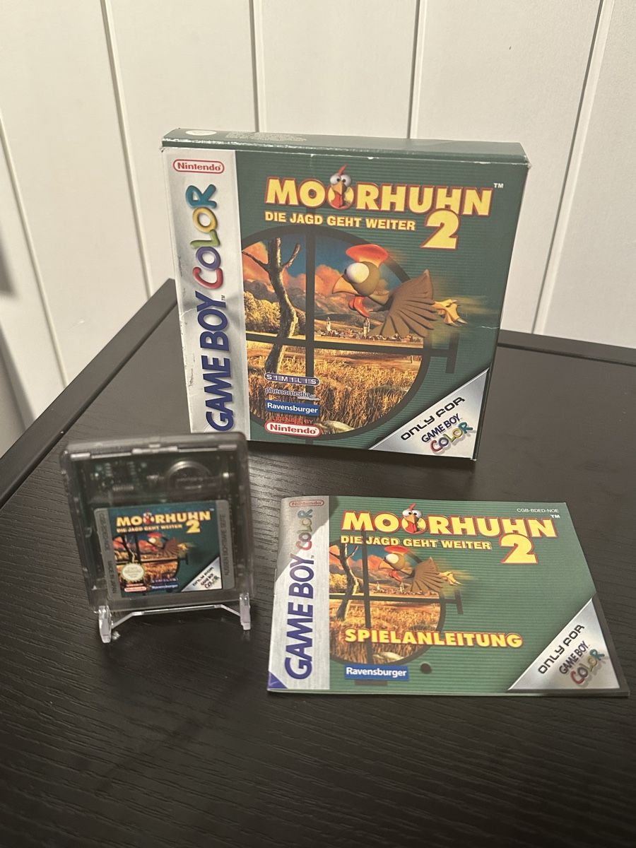 Nintendo Giochi: MOORHUN 2 / GAMEBOY COLOR OVP – Usato da Unterstammheim venduto da Robin059