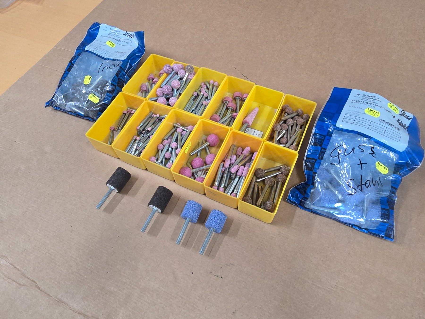 Tutti gli attrezzi: Posten Profi Schleifstifte inkl. Einteilungen ab 1.- – Nuovo (secondo la descrizione) da KRINAU venduto da Mio_Liqstyle 1