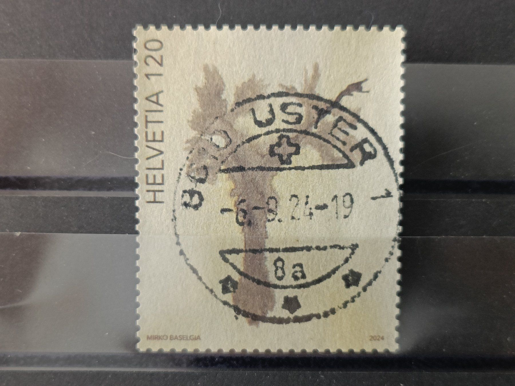Alle Briefmarken: 2024 Kunstengagement der Post Vollstempel – Gebraucht aus Dübendorf von goeggi79