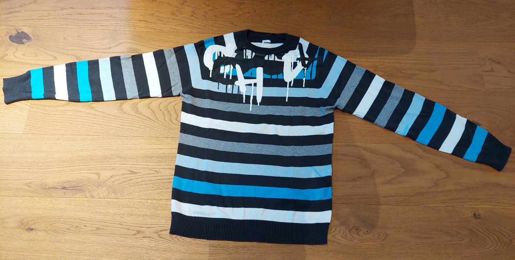 C&A Maglioni & Felpe: Cooler Strickpulli / Pullover Gr. L von Clockhouse – Usato da Mels venduto da Aloha86