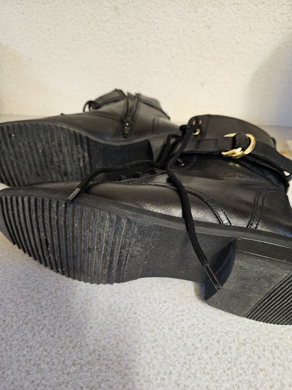Damenschuhe: Venturini Stiefeletten + RS Leder schwarz Gr. 38 – Gebraucht aus Urdorf von Colina 5