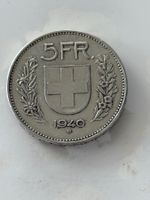5 Franken 1940  Silber