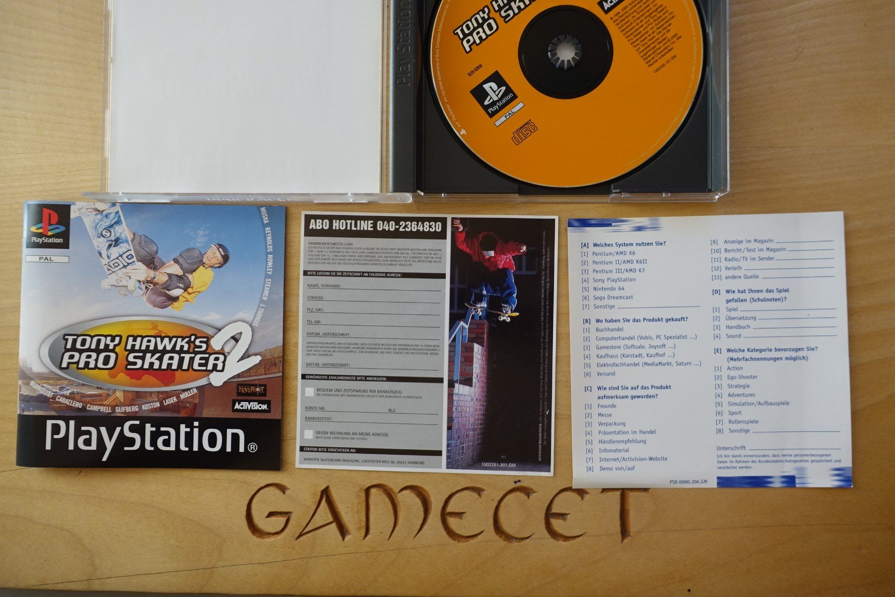Sony Giochi: Tony Hawk's Pro Skater 2 – Usato da Steinach venduto da Gamecet 4