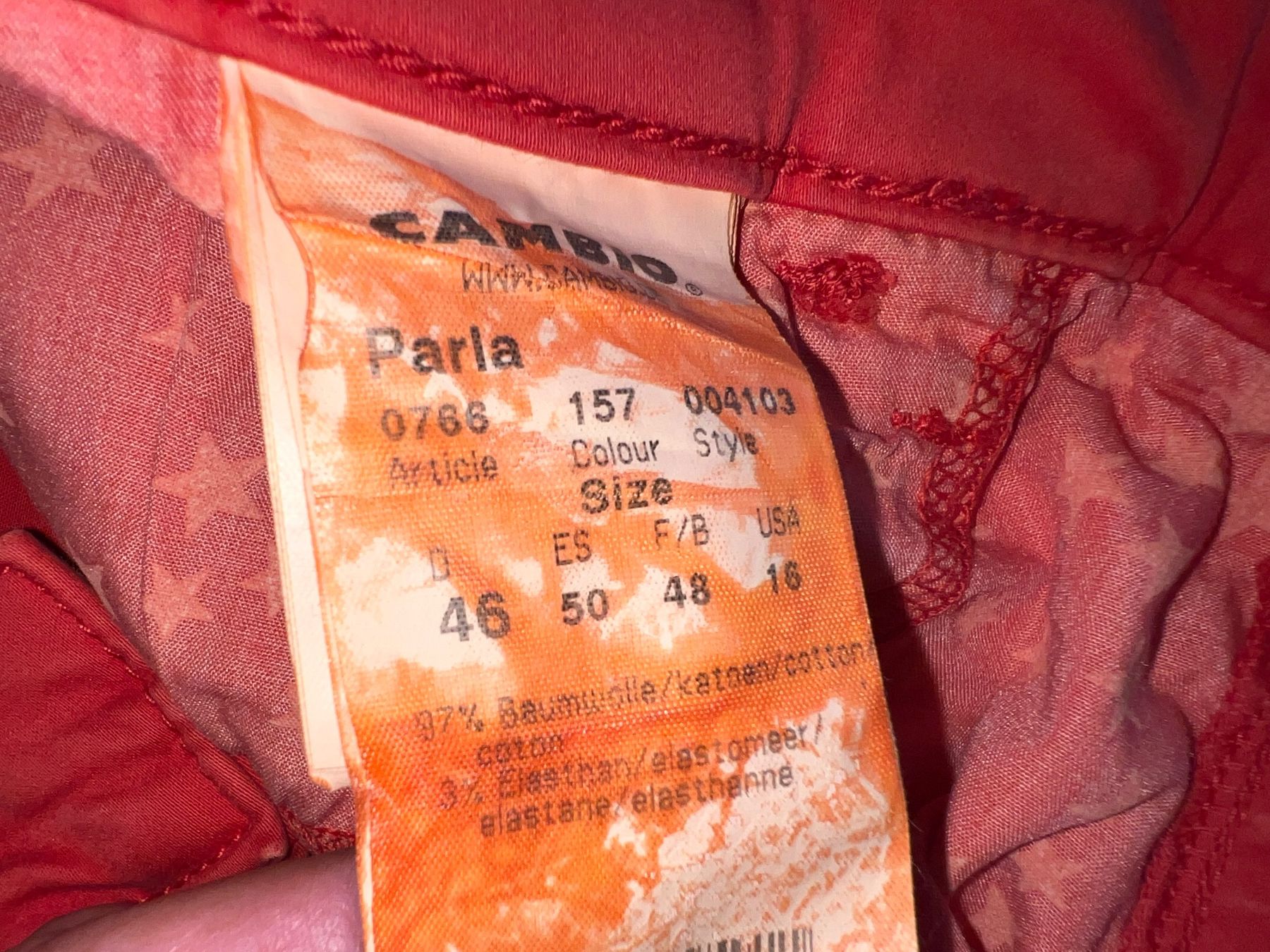 Cambio Jeans: Jeans CAMBIO 46 neu – Nuovo (secondo la descrizione) da Dornach venduto da samuti 3