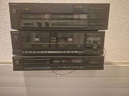 Technics Radio mit CD Player und Kassetten Recorder