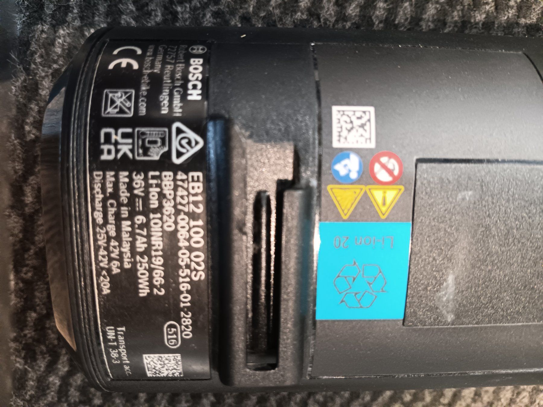 Bosch Batterie: Bosch PowerMore 250 Akku – Usato da Olten venduto da cswo 1
