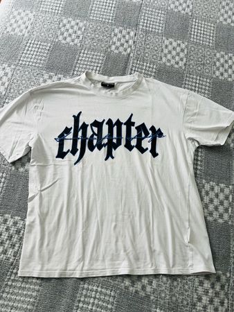 T-Shirt Chapter weiss mit Druck Grösse S gebraucht