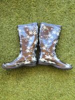 Bottes de pluie fleuries T.37 – Très bon état