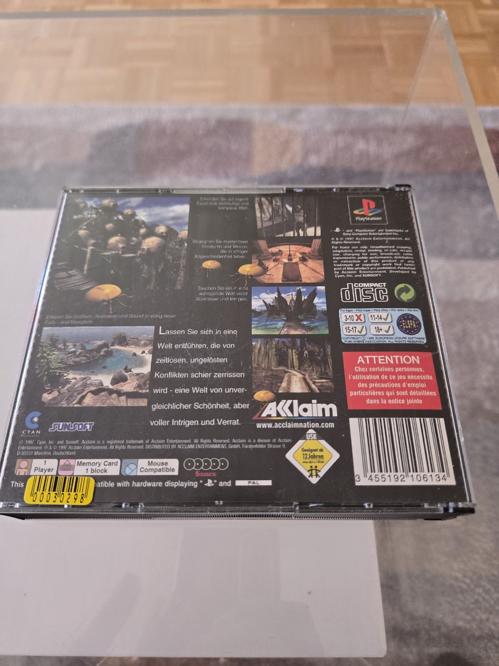 Jeux: Riven PS1 – D'occasion à Bussigny par Kfdlt 1