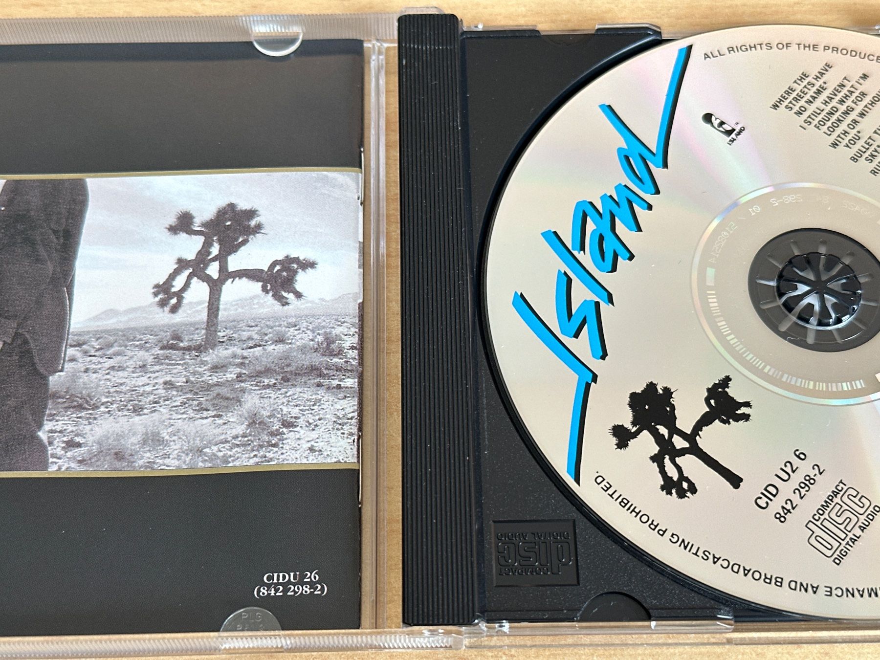 CD: U2 – The Joshua Tree – Usato da Rikon im Tösstal venduto da Alpenmutz 2