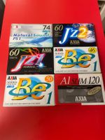 6 AXIA Audio-Kassette Chrom und Normal im Originalzustand