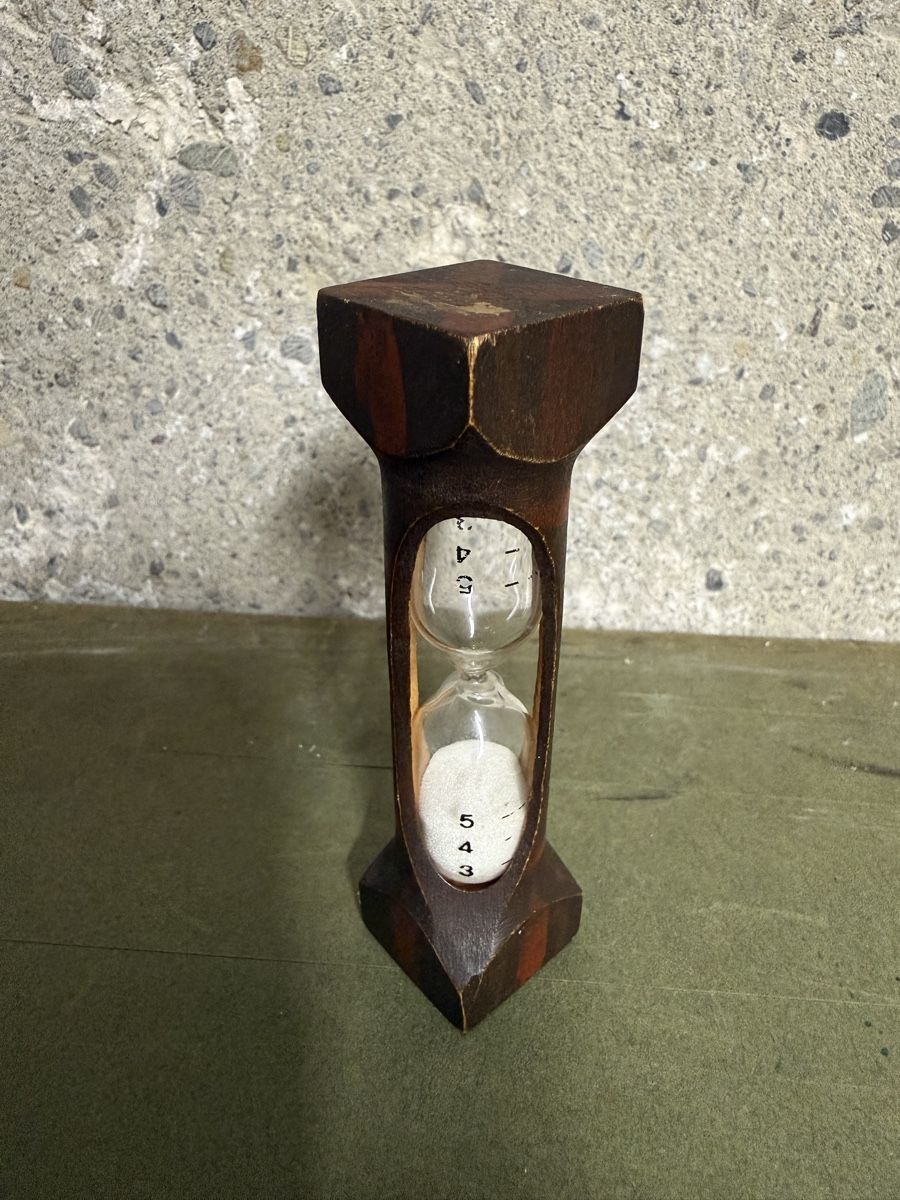 Uhren: Sanduhr, Holz und Glas, antik – Gebraucht aus Birmenstorf AG von Pat_roll