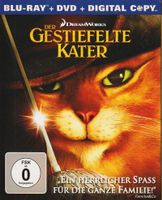DER GESTIEFELTE KATER - Blu-Ray DVD für Kinder ab 0 Jahren