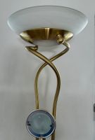 Nordlux Stehlampe „Gold“, dimmbar, mit beweglicher Leselampe