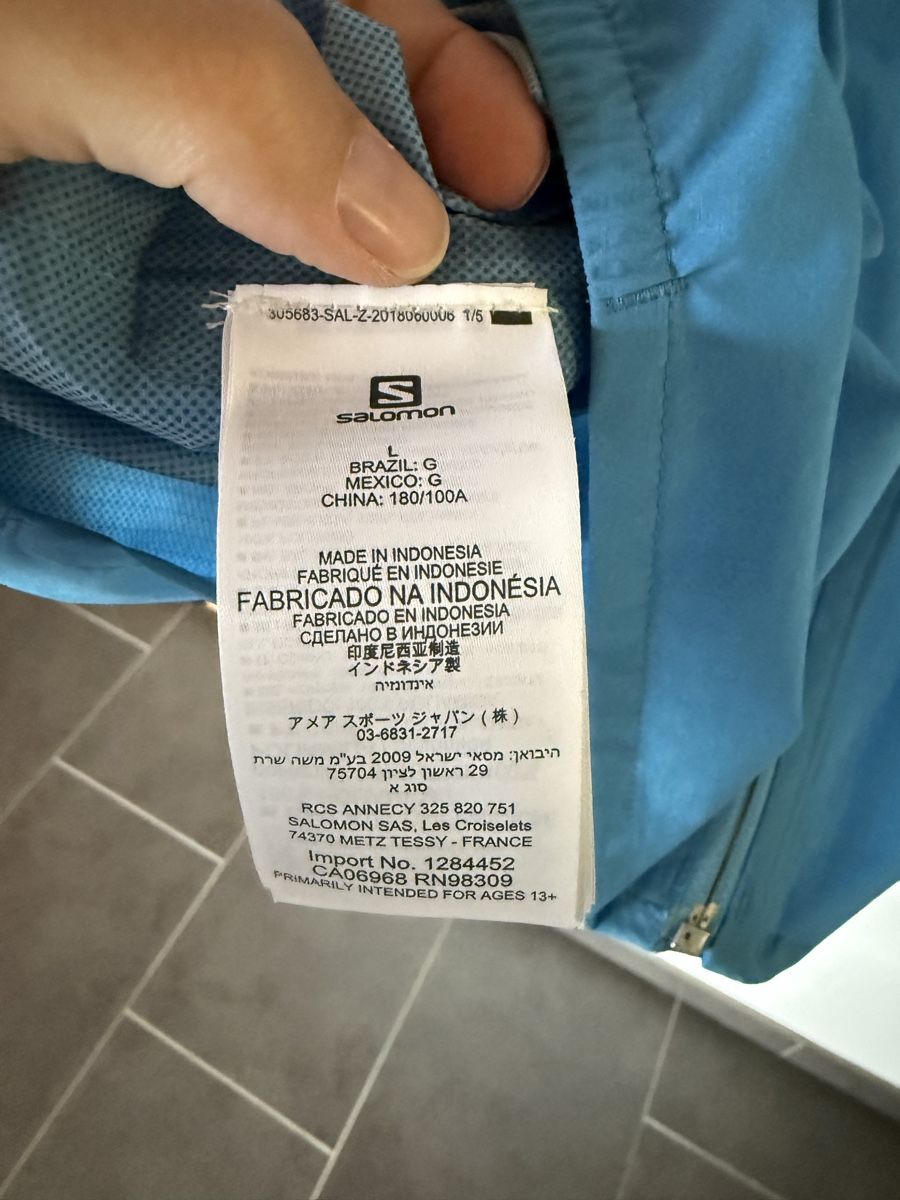 Salomon Jacken: Veste Salomon L Pertex Shield – Gebraucht aus Fully von siebst 6