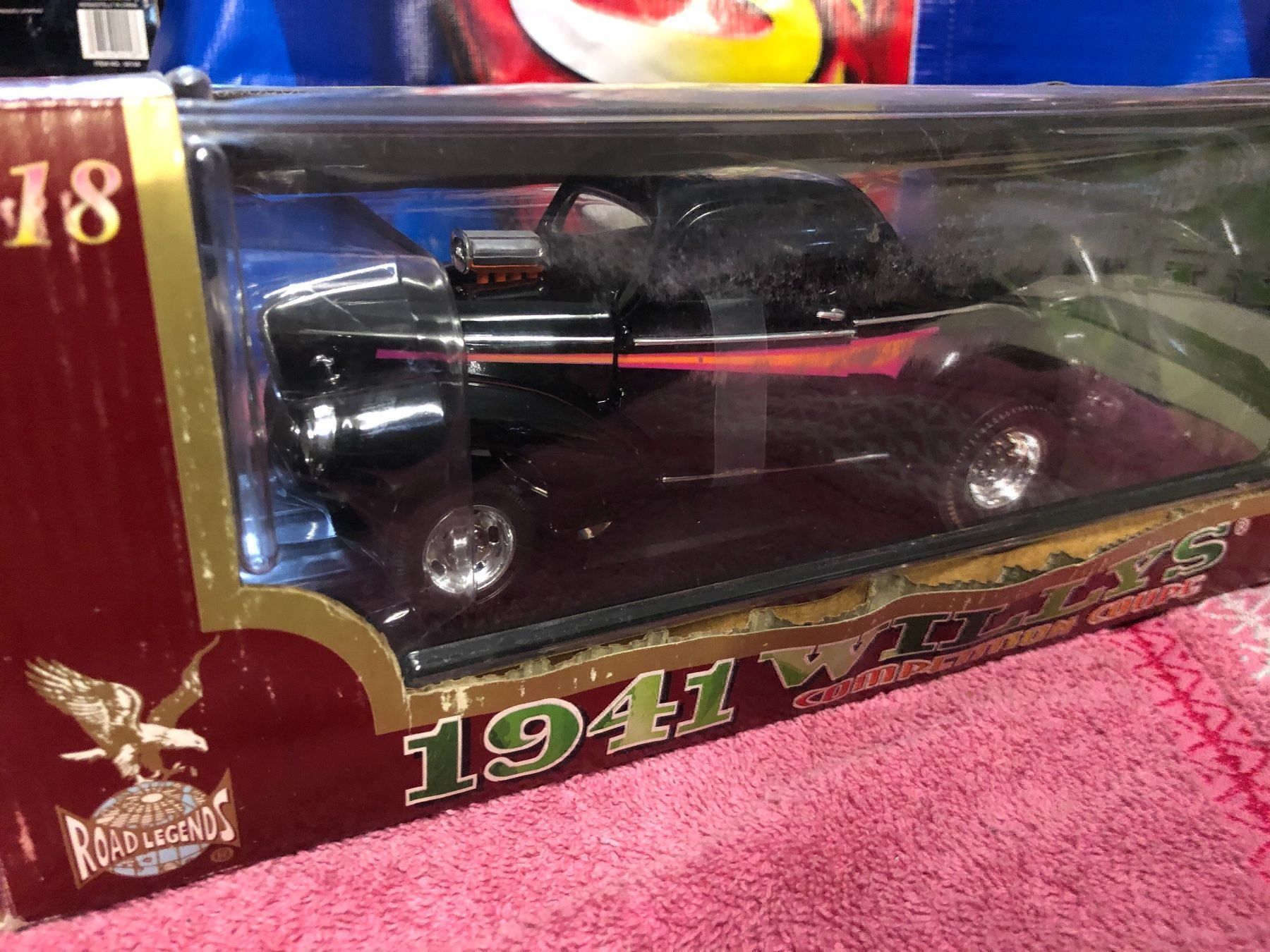 Willys Modellini d'auto: Willys 1941 gasser hot rod v8 – Nuovo (secondo la descrizione) da Reinach AG venduto da rares75 2