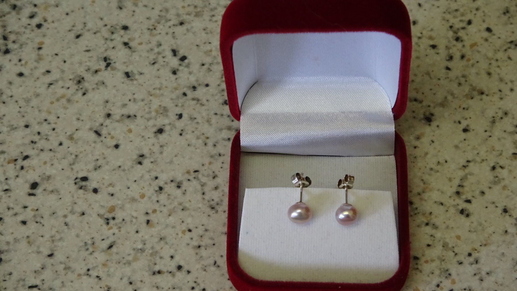 Orecchini pendenti & Orecchini a lobo: Natural Pink Earrings perlen - 925 Silber - – Nuovo e nell'imballaggio originale da Bévilard venduto da Yougems 9