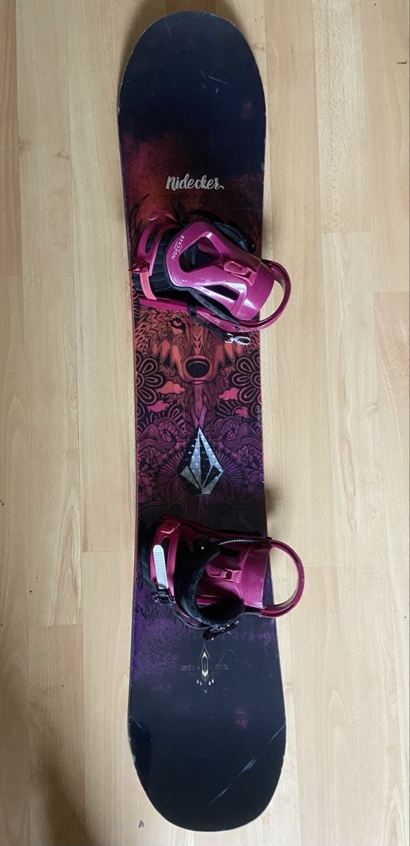 Nidecker Board: Nidecker Snowboard mit Bindun – Usato da Bern venduto da sam_vln5