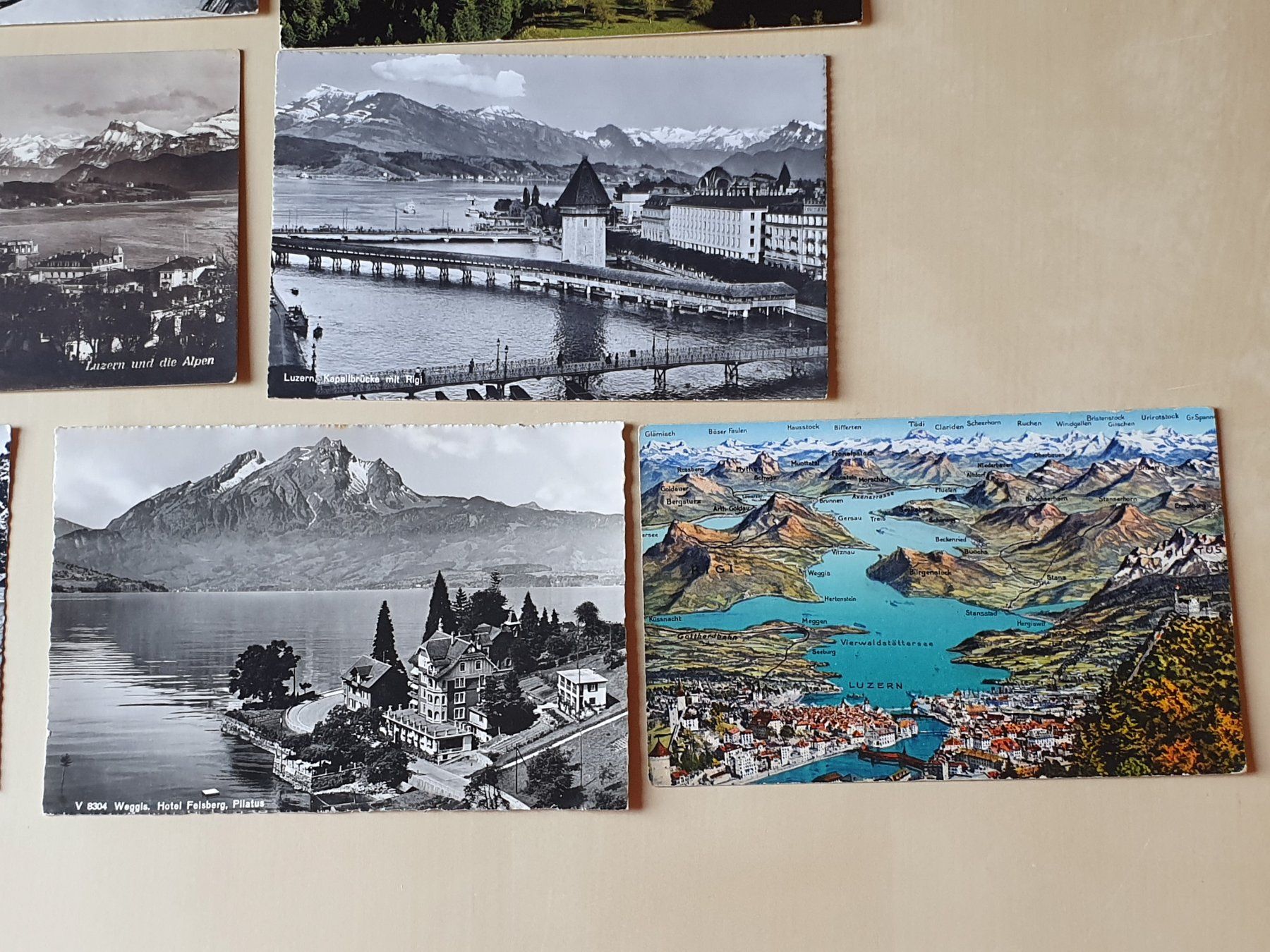 Ansichtskarten: 10 x Karten Luzern ab 1902 – Gebraucht aus Stansstad von collectorsshop 4