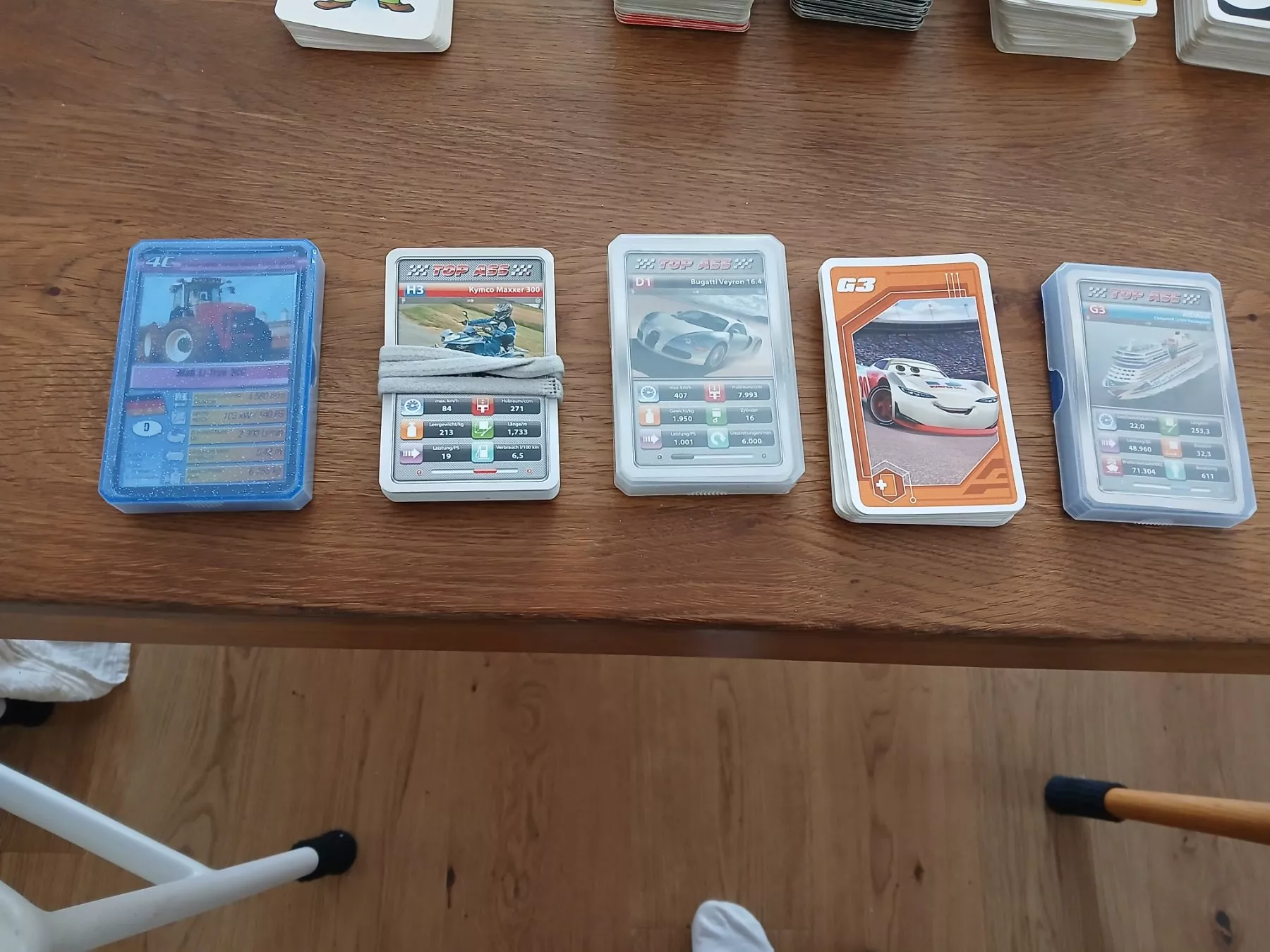 Giochi: Diverse Quartett – Usato da Fislisbach venduto da Coffeeinthemorning