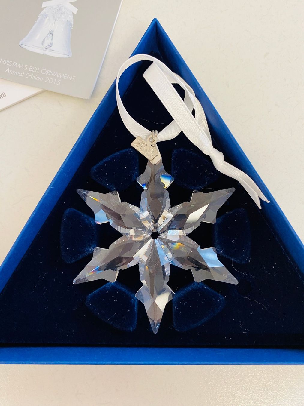Swarovski Tutte le decorazioni: SWAROVSKI Christmas Ornament 2015, OVP – Nuovo (secondo la descrizione) da Niederhelfenschwil venduto da Chleeblatt1938