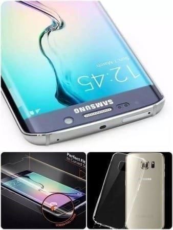 Cover & Protezioni schermo: Samsung GALAXY S6 Edge+ Plus Schutzfolie – Nuovo e nell'imballaggio originale da Zürich venduto da shop-247