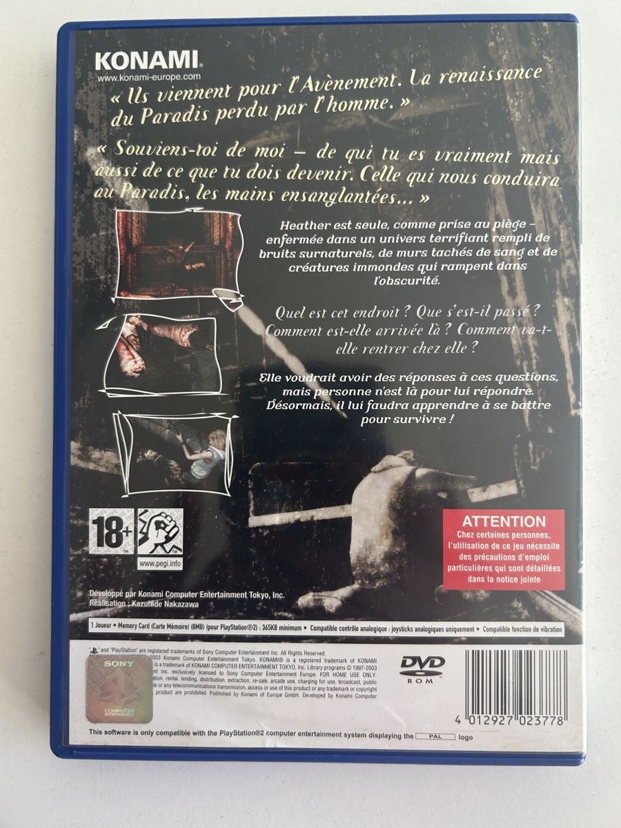 Giochi: Silent Hill 3 FRA cib – Usato da Pully venduto da PongDayOne 1