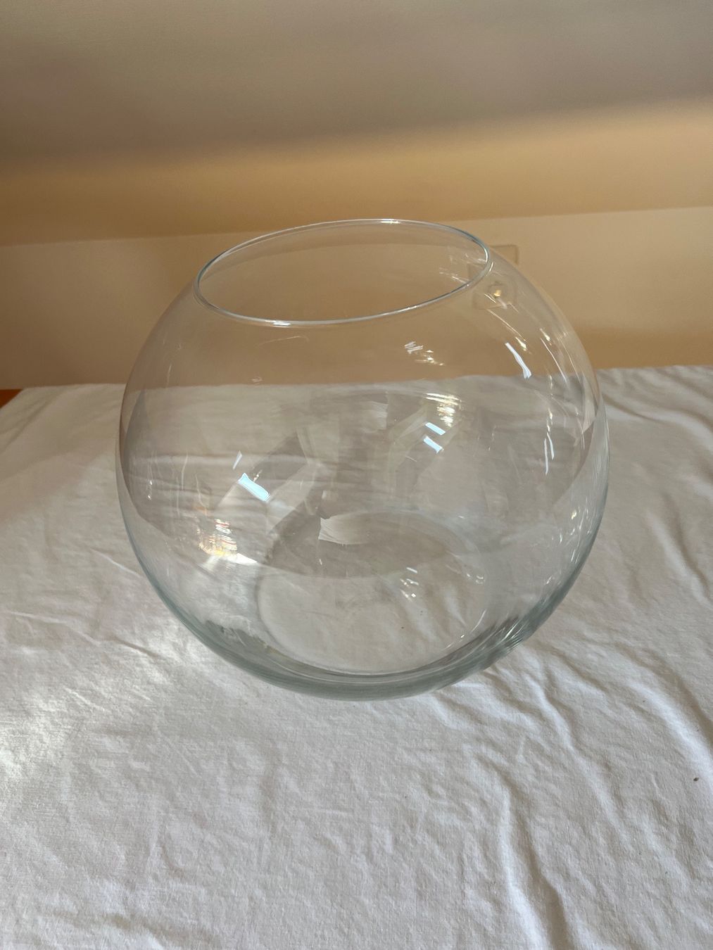 Vasi & Recipienti: Glas Vase in Kugelform groß – Usato da Neukirch / Egnach venduto da Taucher68 2