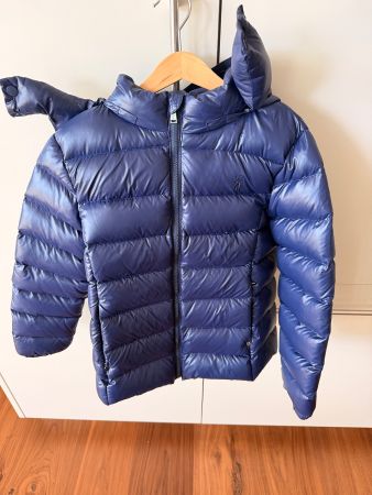 Polo Ralph Lauren Kinder Daunenjacke blau Gr. 140-146