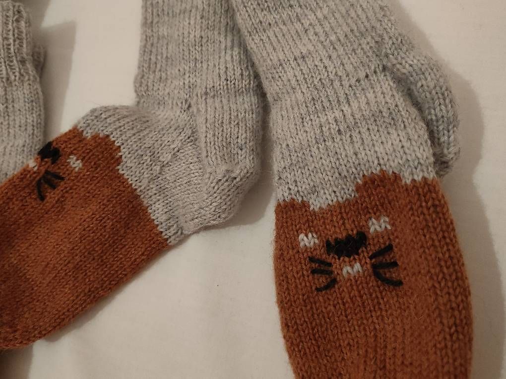 Socken für Kinder: Murmeltier-Kindersocken – Gebraucht aus Linthal von Mina52 1