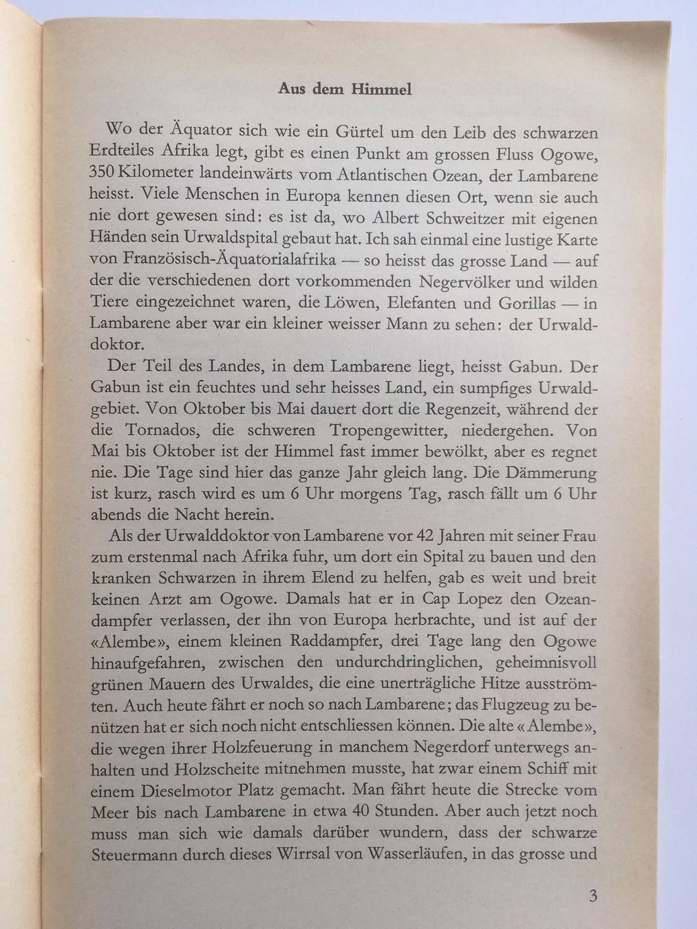 Libri: Im Urwald von Lambarene – Usato da Grenchen venduto da Kogi7 2