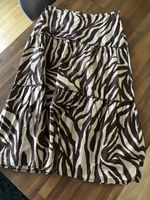 BIANCA edler Stufenrock mit Zebra-Muster, Gr. 42 (XL) 