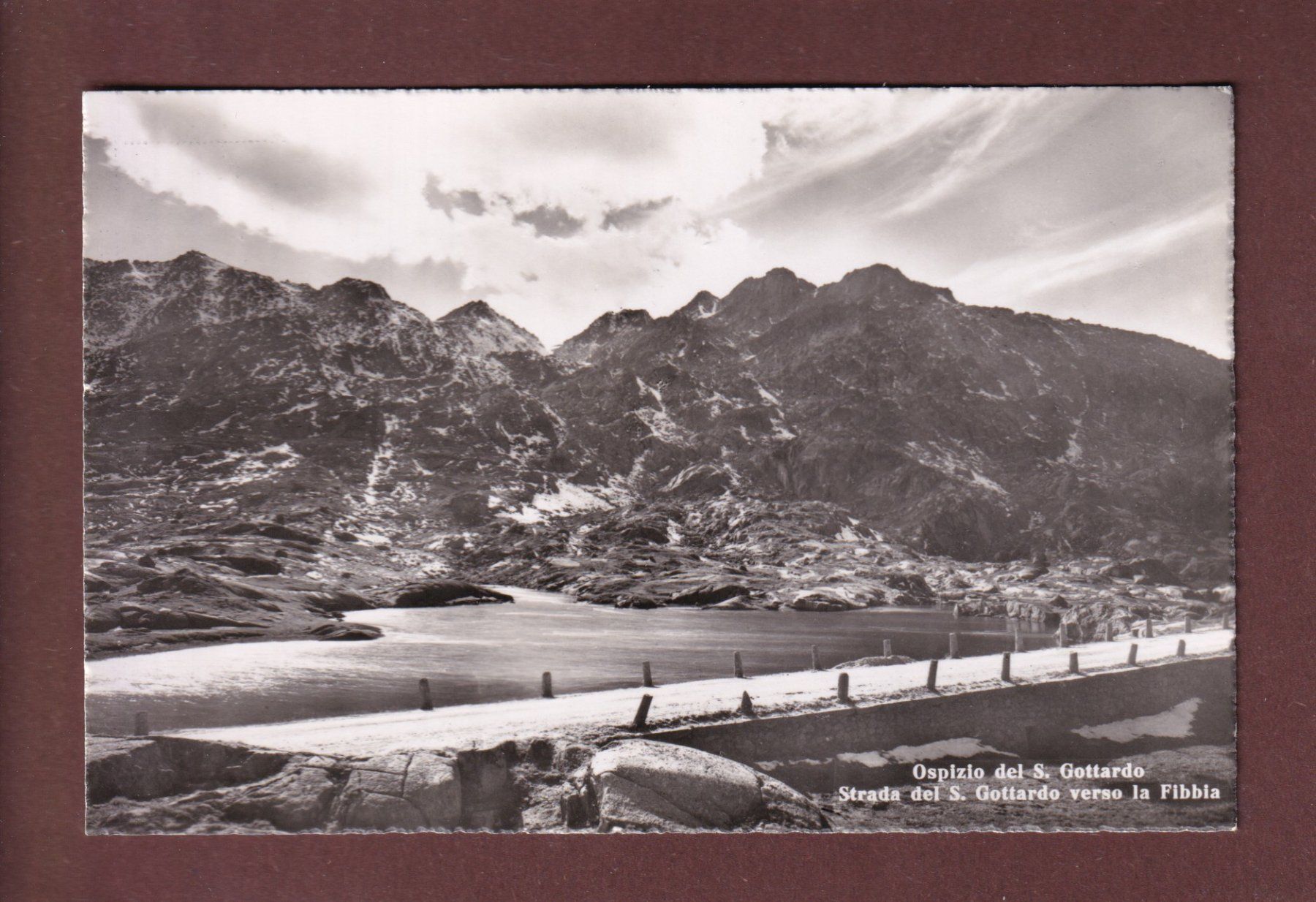 Cartoline postali: OSPIZIO DEL GOTTARDO – Usato da Pully venduto da nicecards-shop