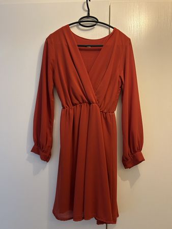 Robe couleur rouille taille S/M