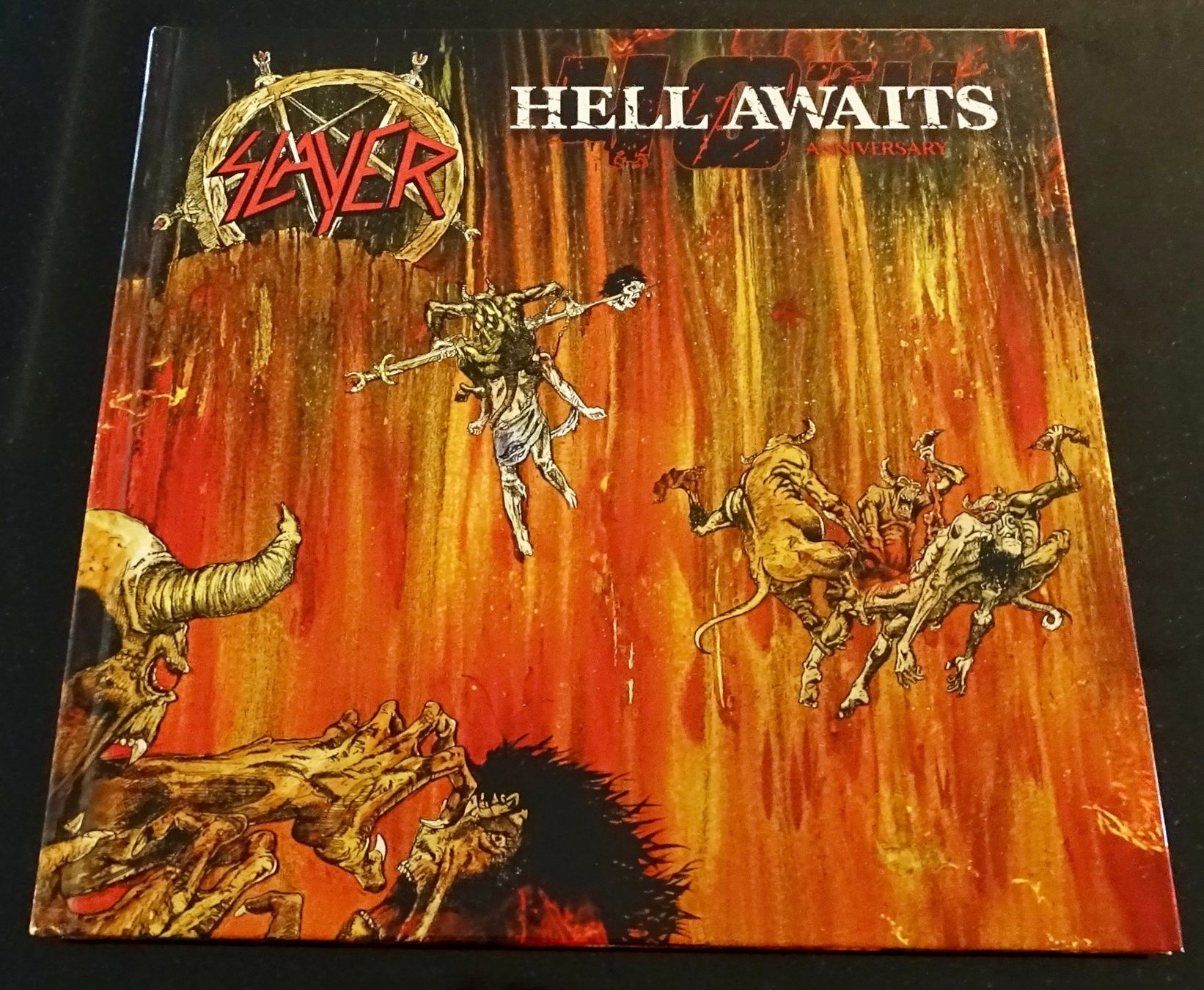 CD: Slayer Hell awaits 40th anniversary Earbook 3 CD – Usato da Gwatt (Thun) venduto da samojede67
