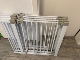 4x Treppenschutzgitter Safety 1st mit Verlängerung