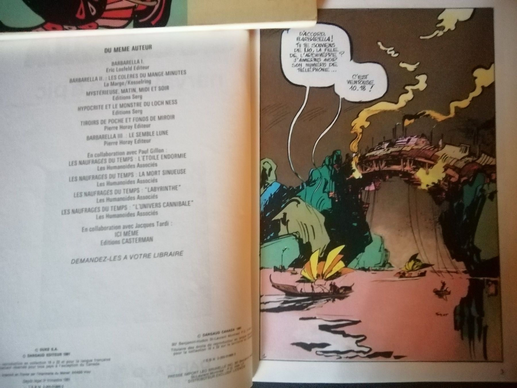 Fumetti: Barbarella - Narval coule à pic - Forest 1981 – Usato da Commugny venduto da Juliemimi 3