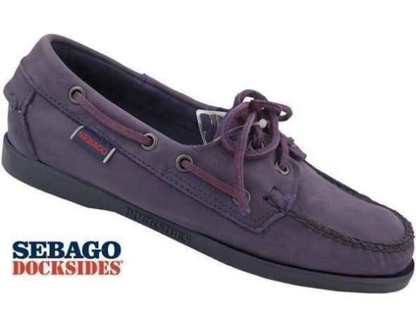 Sebago Damenschuhe Boot-Schuhen Docksides/d.violett/Gr.37.5 (Neu und ...
