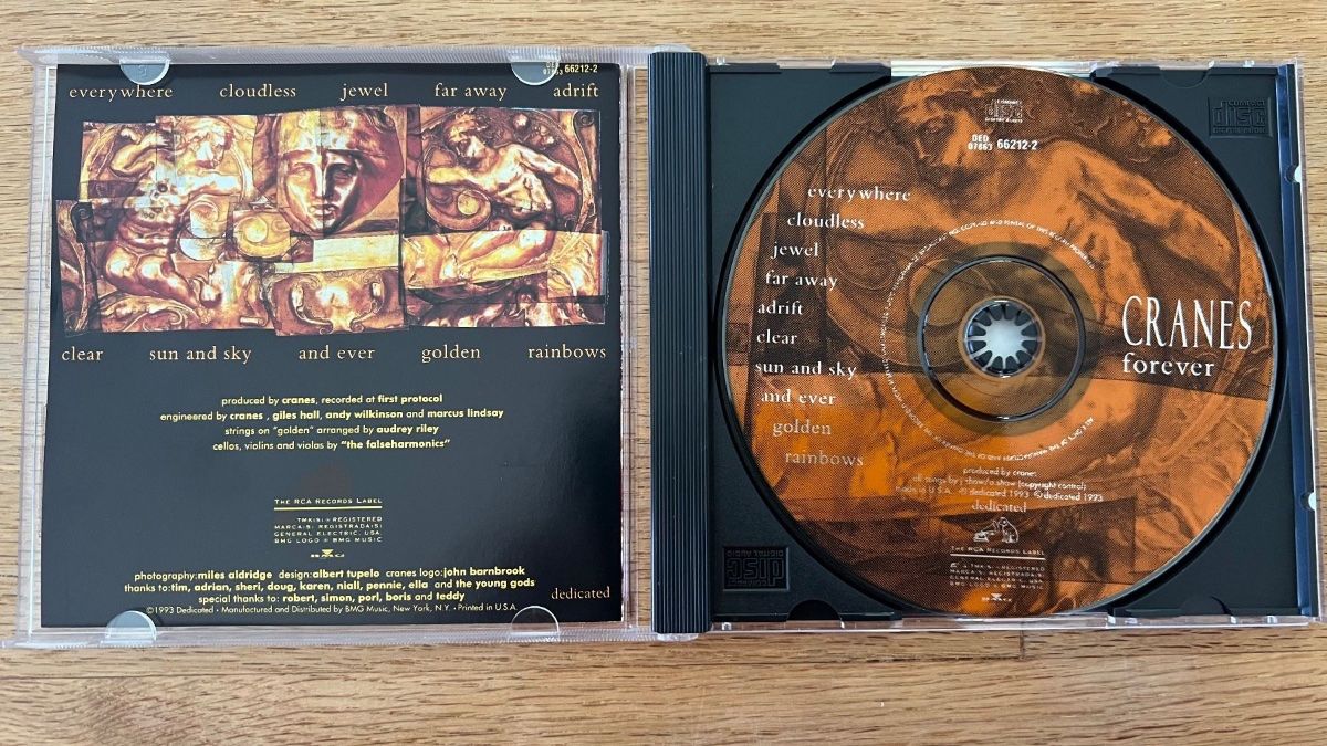 CD: Cranes - Forever / CD - 1. US-Press. 1993 - TOP – Usato da Gais venduto da soundcave57 2